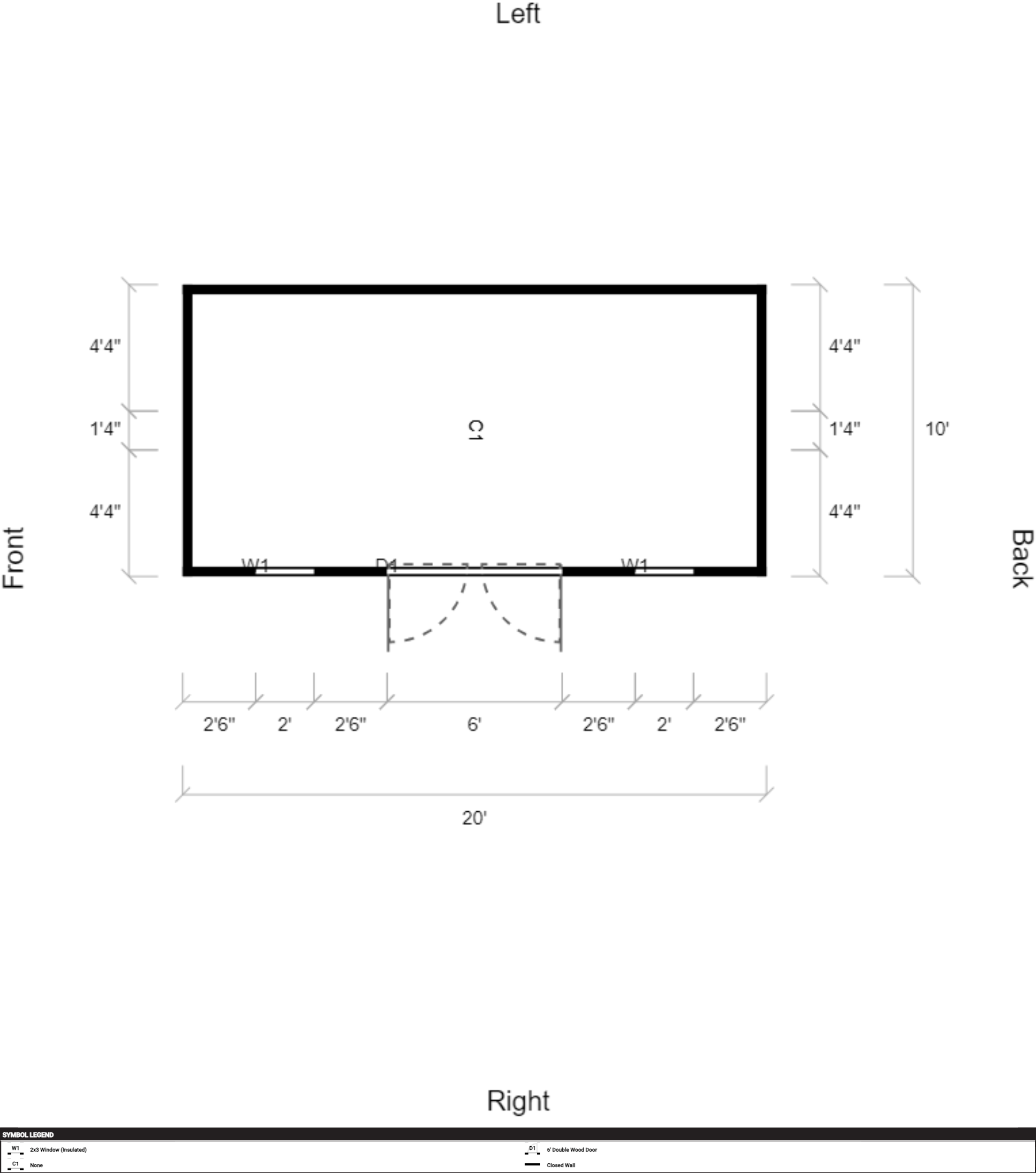 Side Garden Shed 10x20 - Image 4
