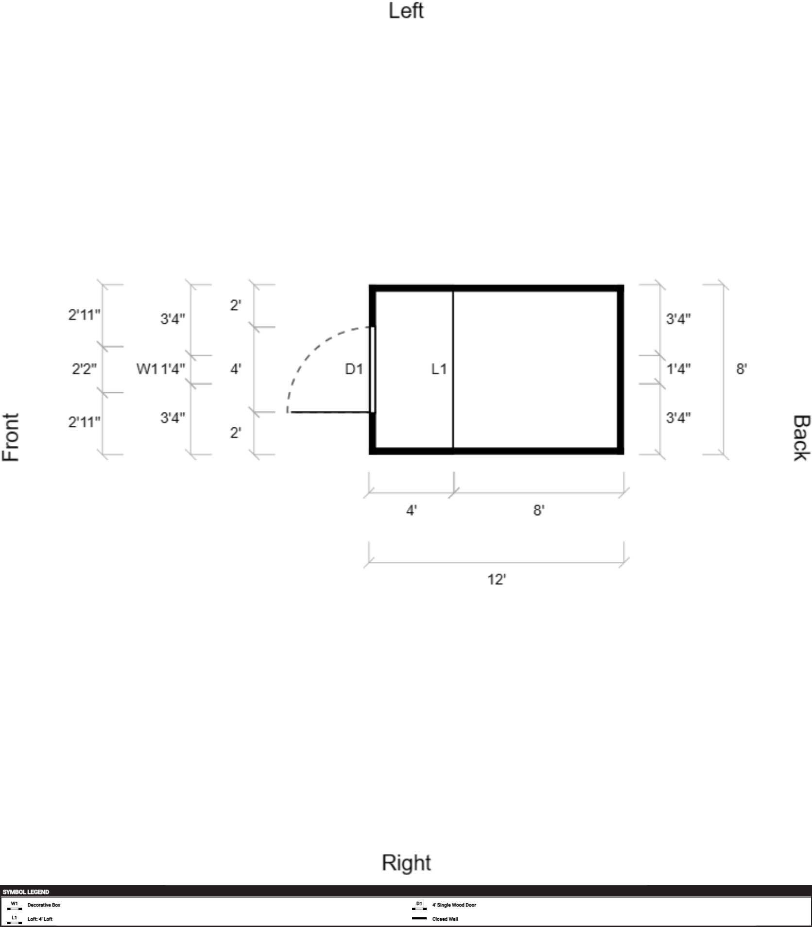 Lofted Barn 8x12 - Image 4