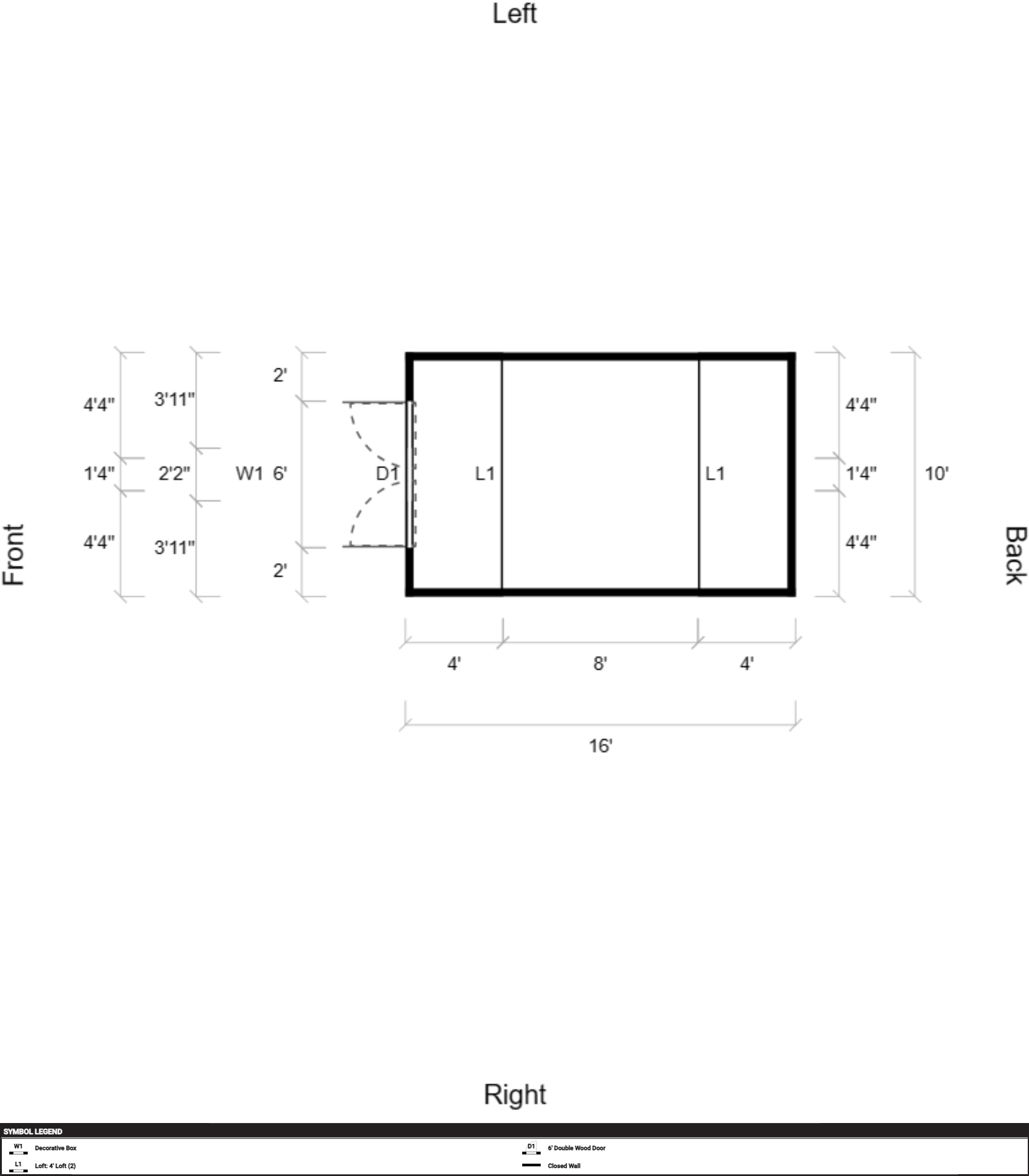 Lofted Barn 10x16 - Image 2