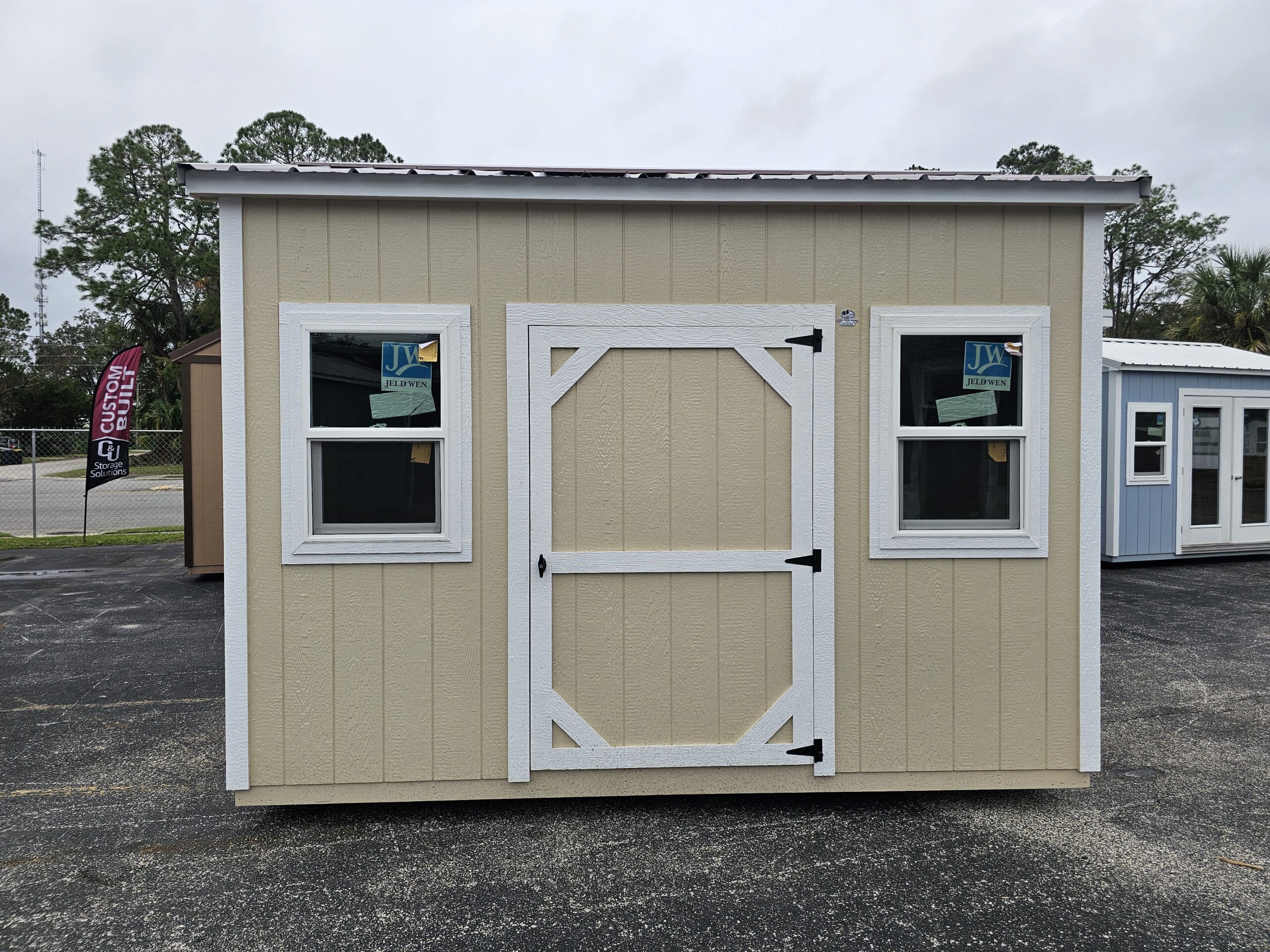 Side Garden Shed 8x12