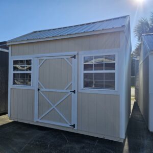 8x12 Side Garden Shed